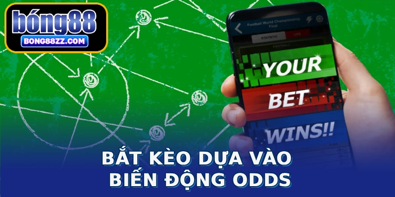 Bắt kèo dựa vào biến động odds