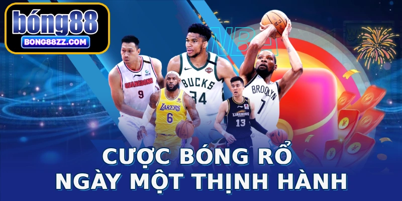 Cược bóng rổ ngày một thịnh hành